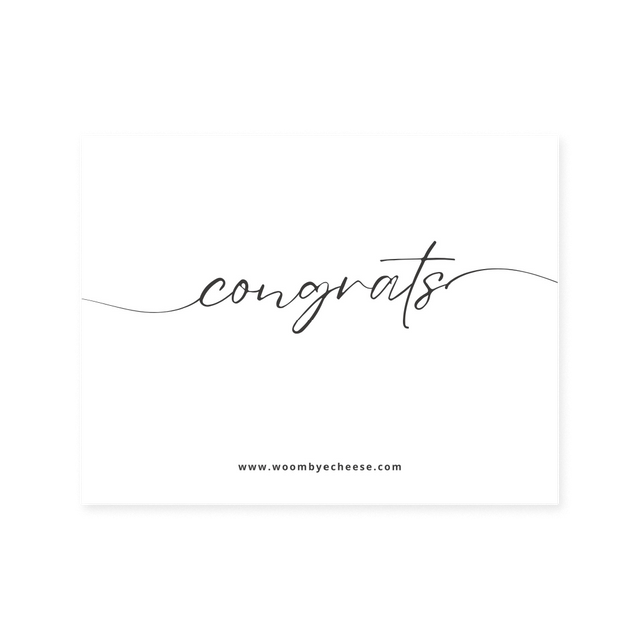 Congrats – Woombye Cheese